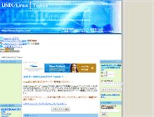Tablet Screenshot of linux-topics.com